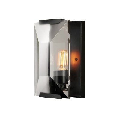 

Настенный светильник Delight KR0354W-1A black/clear, KR0354W-1A black/clear