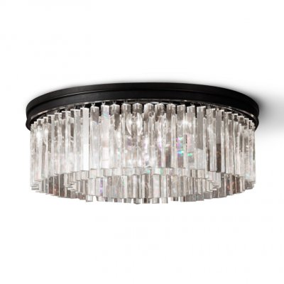 Потолочный светильник Delight KR0387C-10B/P black/clear Потолочный светильник Delight KR0387C-10B/P black/clear