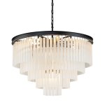 Люстра Odeon 10A black/frost