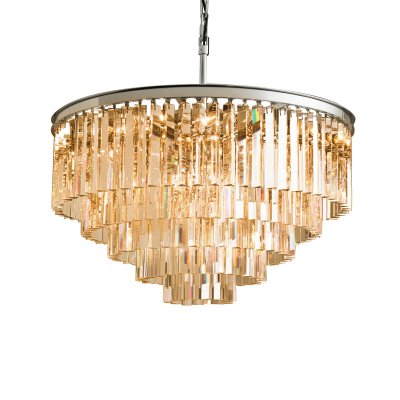 

Люстра Delight KR0387P-10A chrome/amber, KR0387P-10A chrome/amber