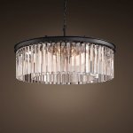 Люстра Delight KR0387P-10B black/clear