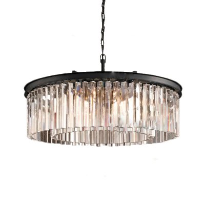 

Люстра Delight KR0387P-10B black/clear, KR0387P-10B black/clear