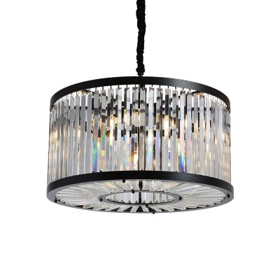 Люстра Delight KR0388P-5/P black/clear