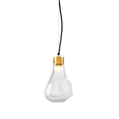 

Подвесной светильник Delight KR1197P-1 brass/clear, KR1197P-1 brass/clear
