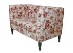 Диван Rose Flower MAK interior KS-03-11-grey Серый