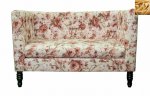 Диван Rose Flower MAK interior KS-03-11-yellow Желтый
