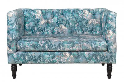 Дизайнерский двухместный диван Rose Triangle MAK interior KS-03-2-G Зеленый