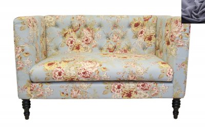 Диван Rose MAK interior KS-03-2-dark-grey Серый