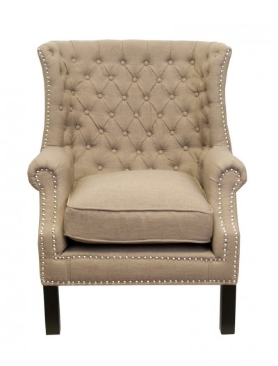 Классическое кресло Teas Brown MAK interior KS-06-1-B Коричневый