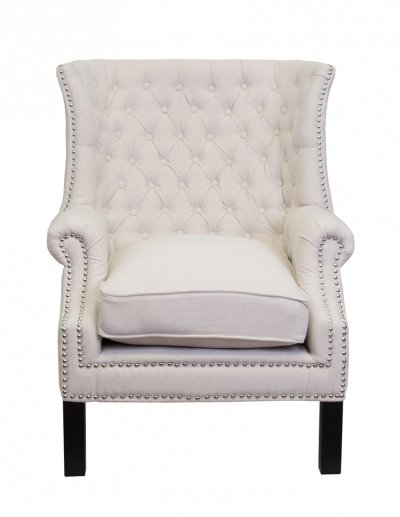 Классическое кресло Teas Beige MAK interior KS-06-1-W Бежевый