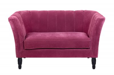 Дизайнерский двухместный диван Dalena Violet MAK interior KS-13-2-B Фиолетовый