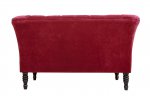 Диван Dalena Vine MAK interior KS-13-2-V Красный
