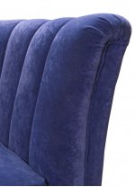 Дизайнерский двухместный диван Dalena New MAK interior KS-13-2 Синий