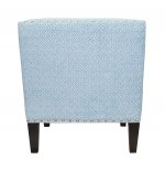 Мягкое полукресло с подлокотниками Mart Blue MAK interior KS-32-1-B Голубой