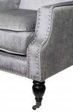 Полукресло Mart Rich MAK interior KS-36-1 Серый