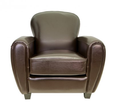 Кожаное кресло Flog MAK interior KS-7026 Коричневый