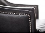 Кожаное кресло Chester Black Leather MAK interior KS-957-BGL Черный