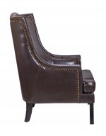 Кожаное кресло Chester Brown MAK interior KS-957-B Коричневый