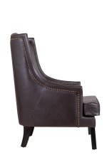 Кожаное кресло Chester Leather MAK interior KS-957-GLB2 Коричневый