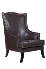 Кожаное кресло Chester Leather MAK interior KS-957-GLB2 Коричневый
