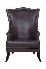 Кожаное кресло Chester Leather MAK interior KS-957-GLB2 Коричневый