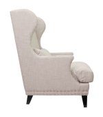 Мягкое полукресло с подлокотниками Agon Beige MAK interior KS-966-1-O Бежевый