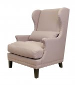 Мягкое полукресло с подлокотниками Agon MAK interior KS-966-1 Серый