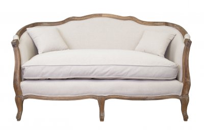 Дизайнерский двухместный диван Darcy 2 MAK interior KS-999-2 Бежевый Дизайнерский двухместный диван Darcy 2 MAK interior KS-999-2 Бежевый