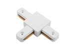 T-Коннектор для однофазного накладного трека SWG KXZ-WH-T
