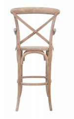 Дизайнерский барный стул Terika MAK interior KY-3045 Натуральный