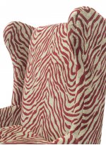 Полукресло Zebra MAK interior KY-3198 Красный