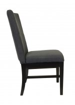 Дизайнерский обеденный стул Deng Grey MAK interior KY-3433-DG Темно-серый