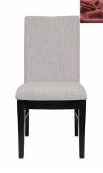 Дизайнерский обеденный стул Deng Red MAK interior KY-3433-LG-red Красный