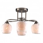 Светильник потолочный Kadri-CL60E27*4CH металл, стекло E27*60W*4