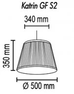 Подвесной светильник Katrin GF S2 10 04gf