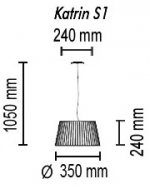 Подвесной светильник Katrin S1 01 01p