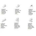 Шинная (трековая) система 3 Artemide L170220 3-Circuit Tracks