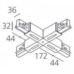 Крепление 3 Artemide L171420 3-Circuit Tracks