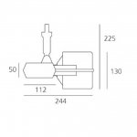Спот Artemide L231200 Oto