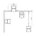 Профиль алюминиевый Lumker L5570 Lumker L.5570-W