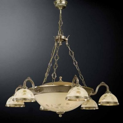 Люстра большая итальянская Reccagni Angelo L 6208/6+4