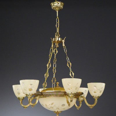 Люстра Reccagni Angelo L 6358/6+3 Люстра Reccagni Angelo L 6358/6+3