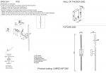 Светильник бра Crystal Lux LARGO AP12W GOLD (0781/412)