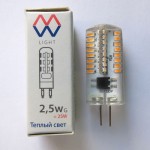 Светодиодная лампа g4 Mw light LBMW0403 SMD