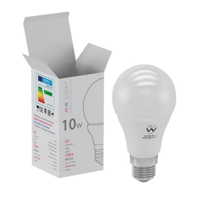 

Лампочка диодная 9Вт E27 Mw light LBMW27A09, LBMW27A09