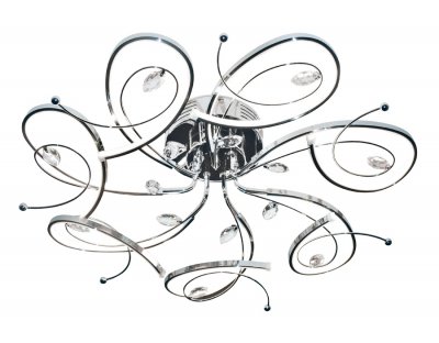 Люстра потолочная Ambrella LC562/7 CH хром 98W 4200K 750*750*160 (Без ПДУ) LINE Люстра потолочная Ambrella LC562/7 CH хром 98W 4200K 750*750*160 (Без ПДУ) LINE