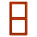 JUNG LS 990 Rouge vermillon 59(4320A) Рамка 2-я (LC9824320A)