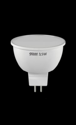 

Лампа Gauss LED Elementary MR16 GU5.3 3.5W 290lm3000K (13514, 13514