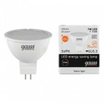 Лампа Gauss LED Elementary MR16 GU5.3 7W 2700K (LD13517)