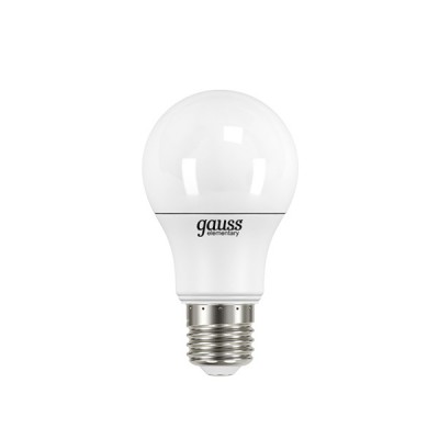 

Лампа Gauss LED Elementary A60 7W E27 540lm 4100K (23227), 23227